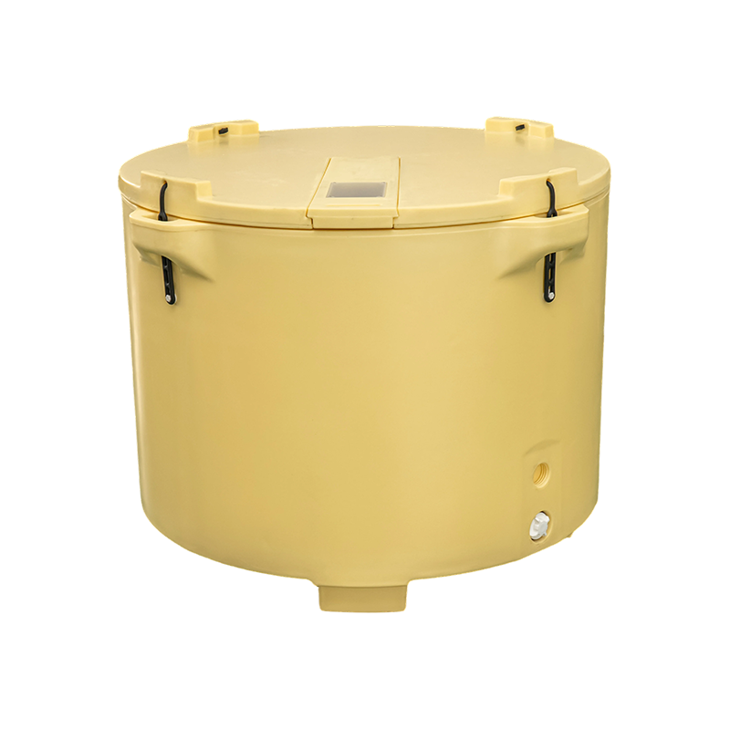 NL630L Rund isolierter Fischbehälter für die Garnelen- und Meeresfrüchteindustrie